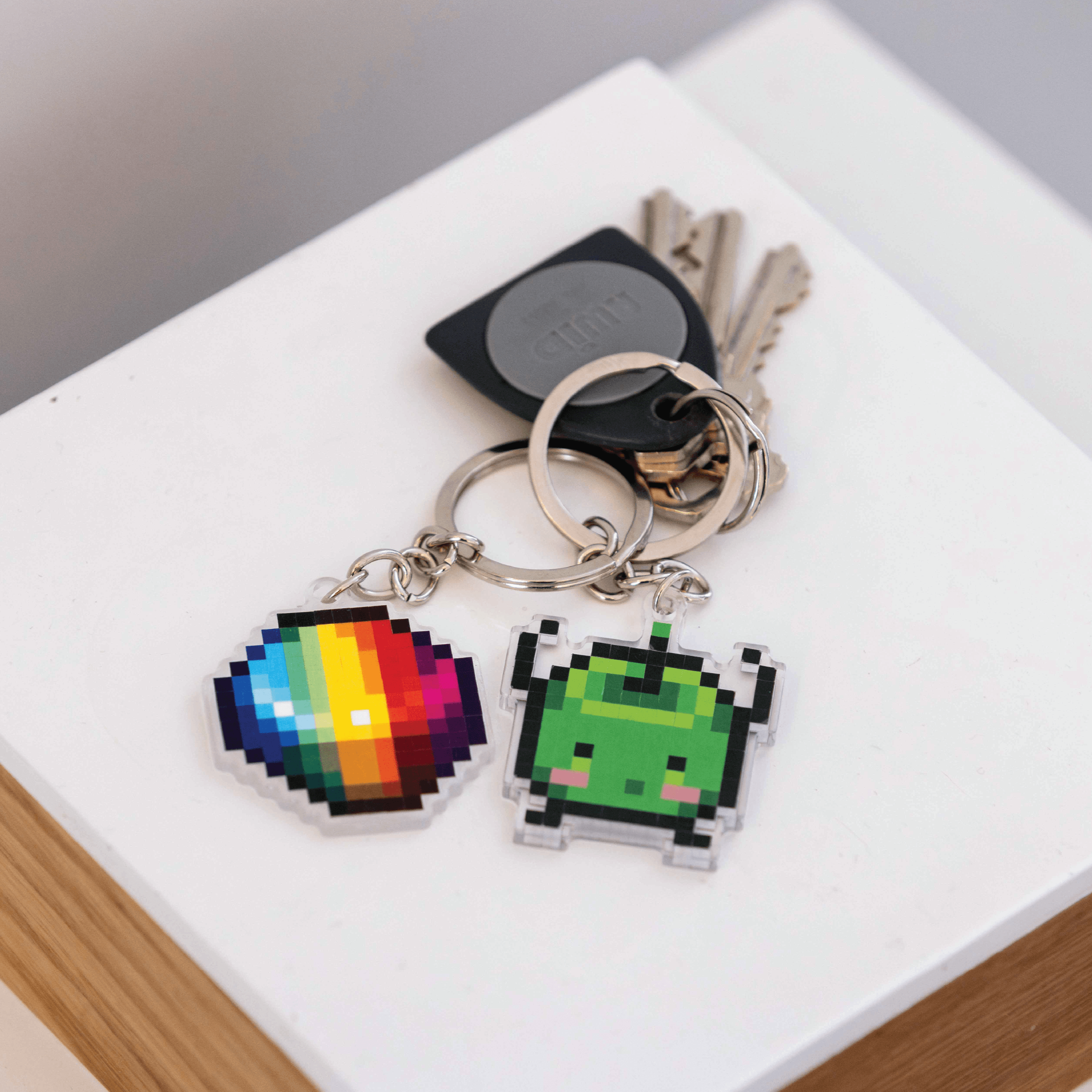 Stardew Valley Junimo and Prismatic Shard Keychain Set – Pixyls USA