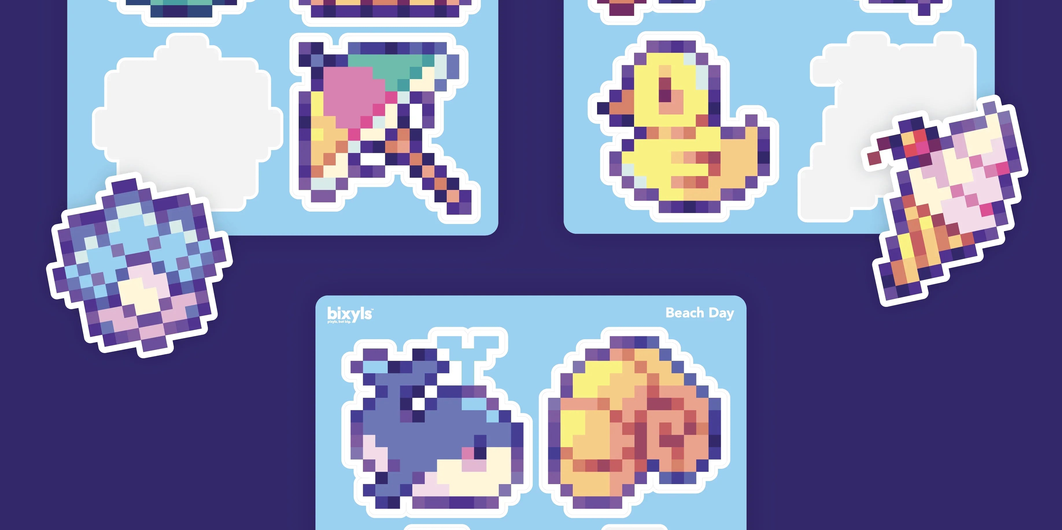 Bixyls Sticker Sheets