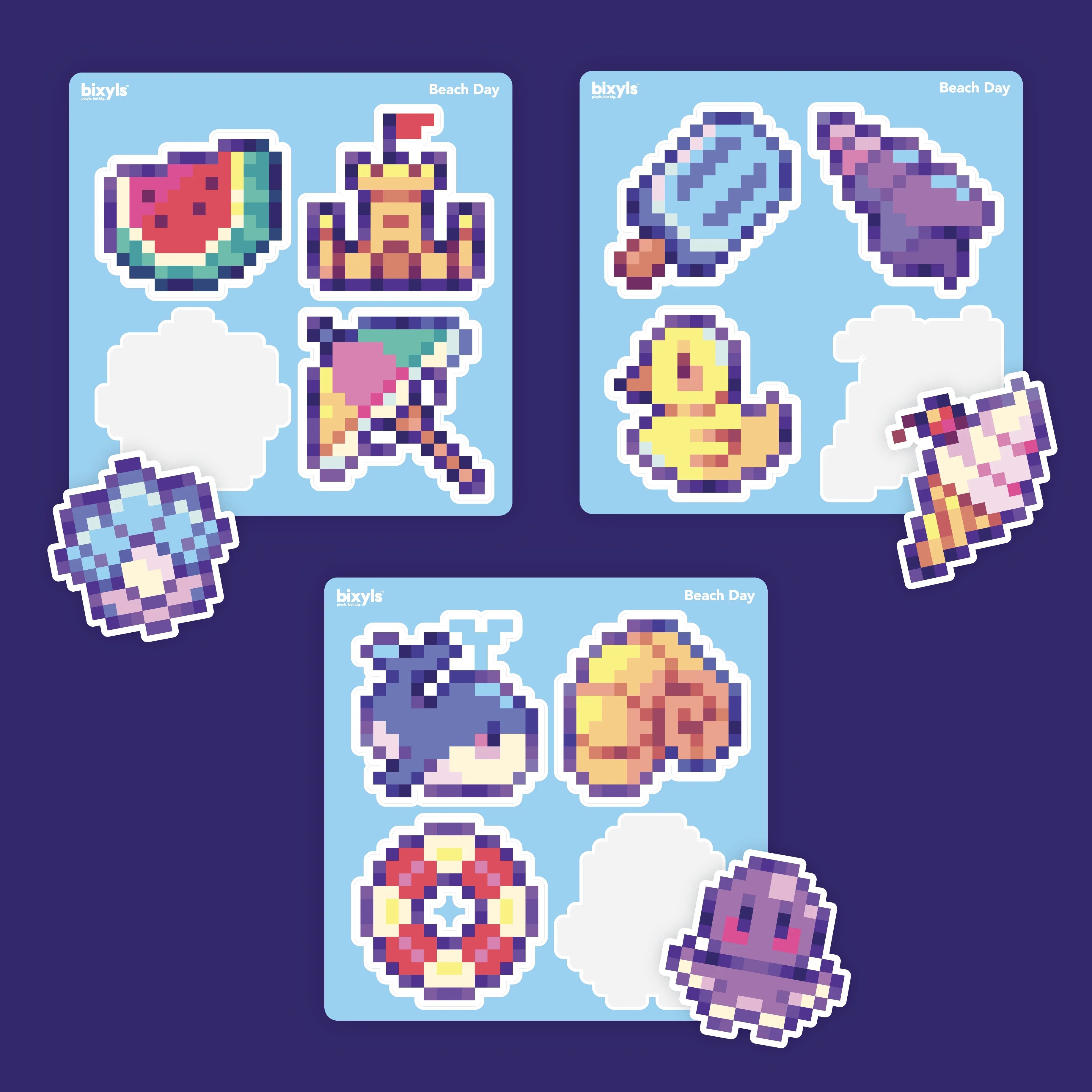 Bixyls Sticker Sheets