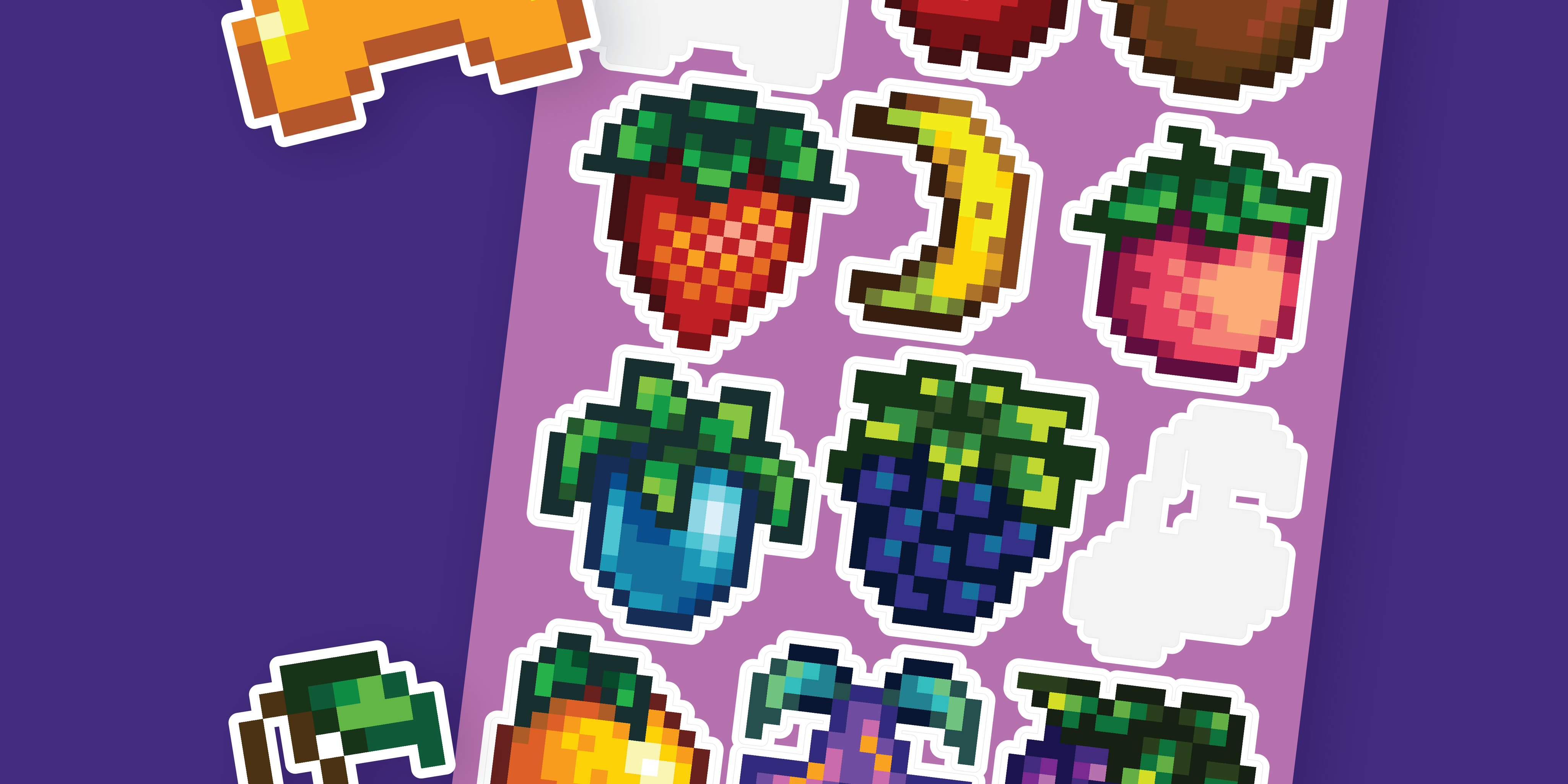 Stardew Valley Sticker Sheet