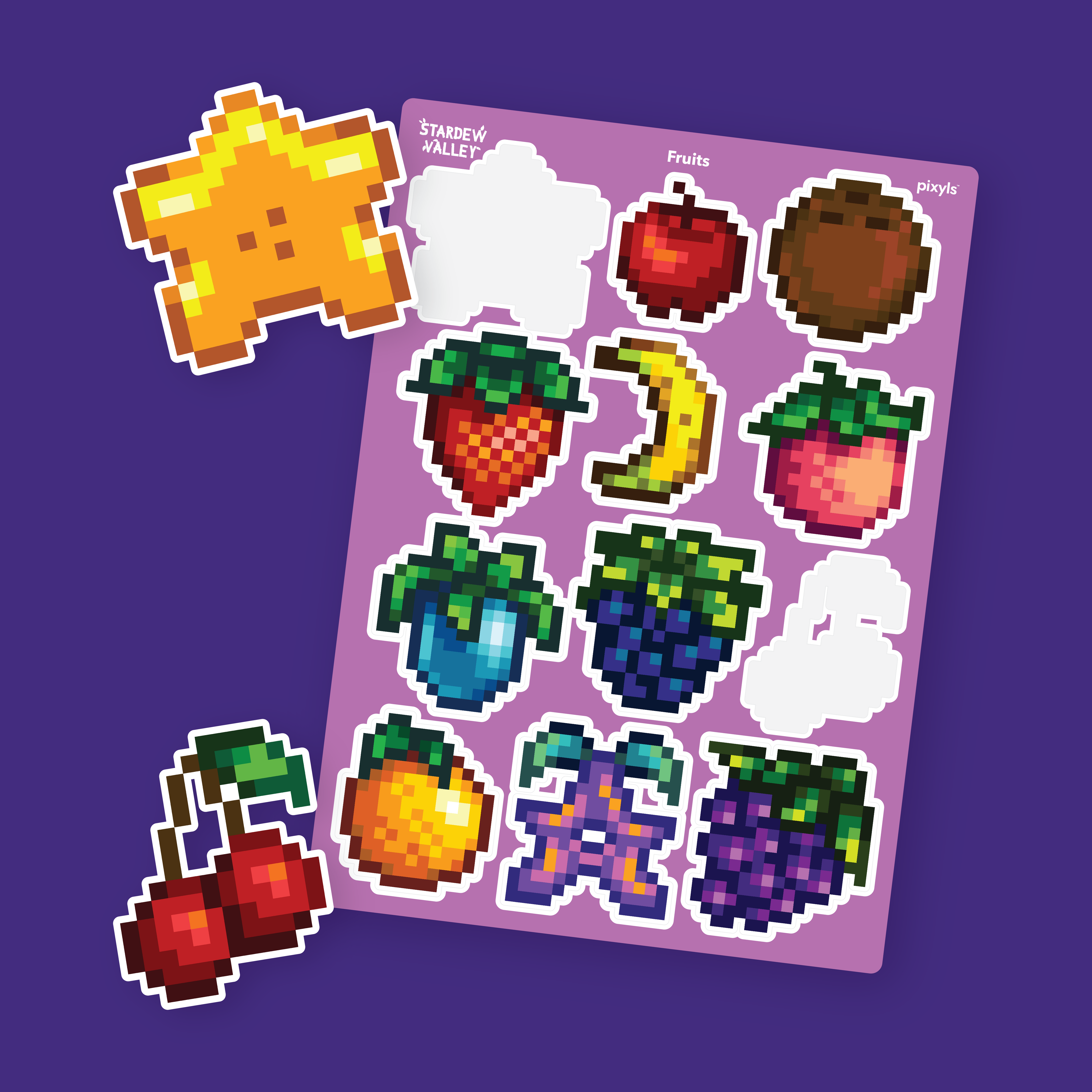 Stardew Valley Sticker Sheet