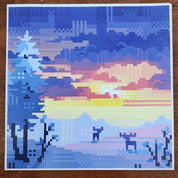 Winter Morning Canvas