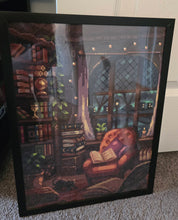 Cozy Library Canvas