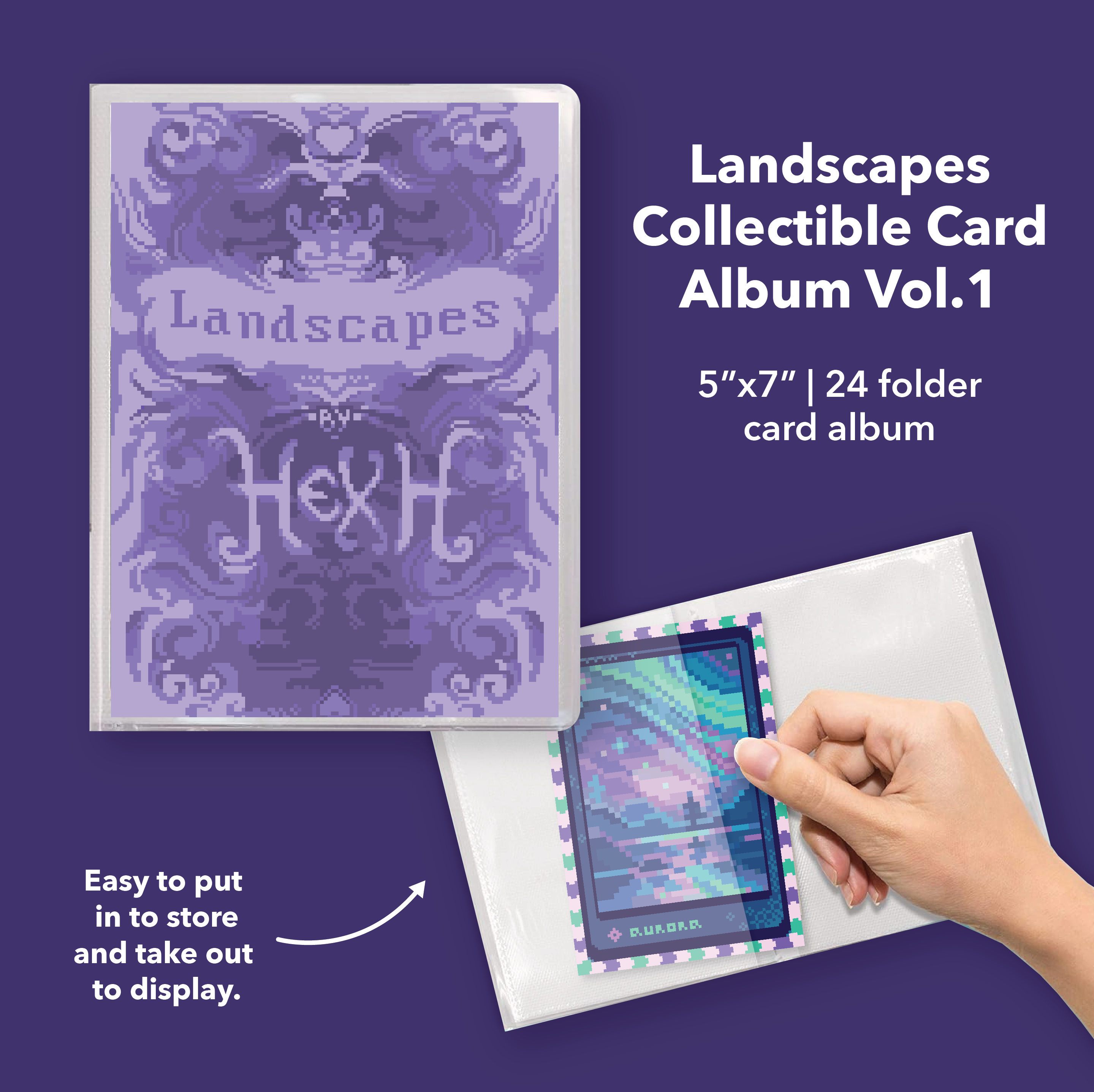 Landscapes Collectible Card Album Volume 1