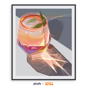 Sunlit Tea Canvas