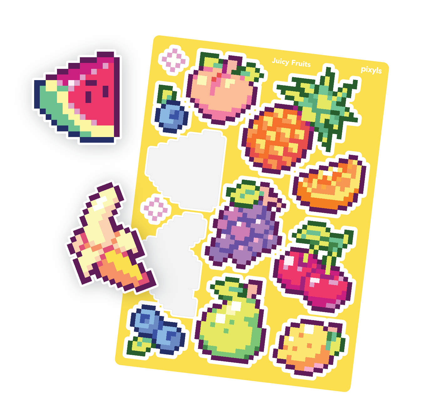Juicy Fruits Sticker Sheet