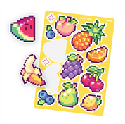 Juicy Fruits Sticker Sheet