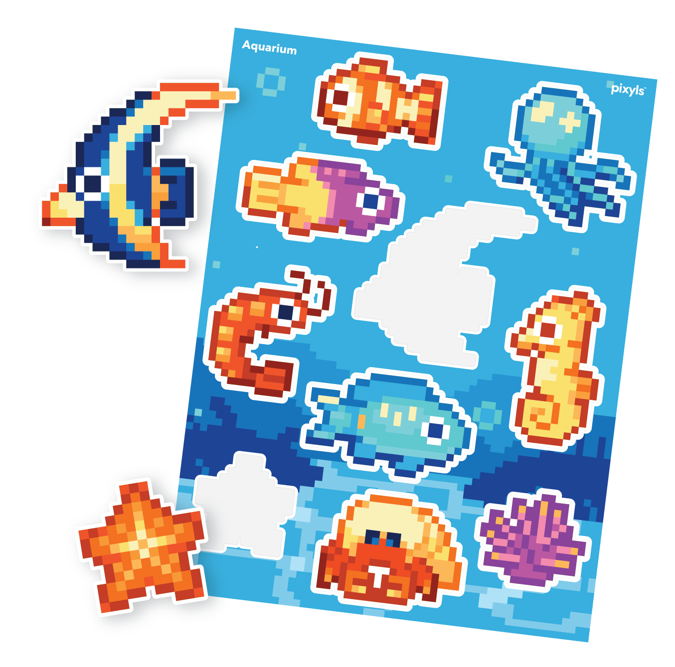 Aquarium Sticker Sheet
