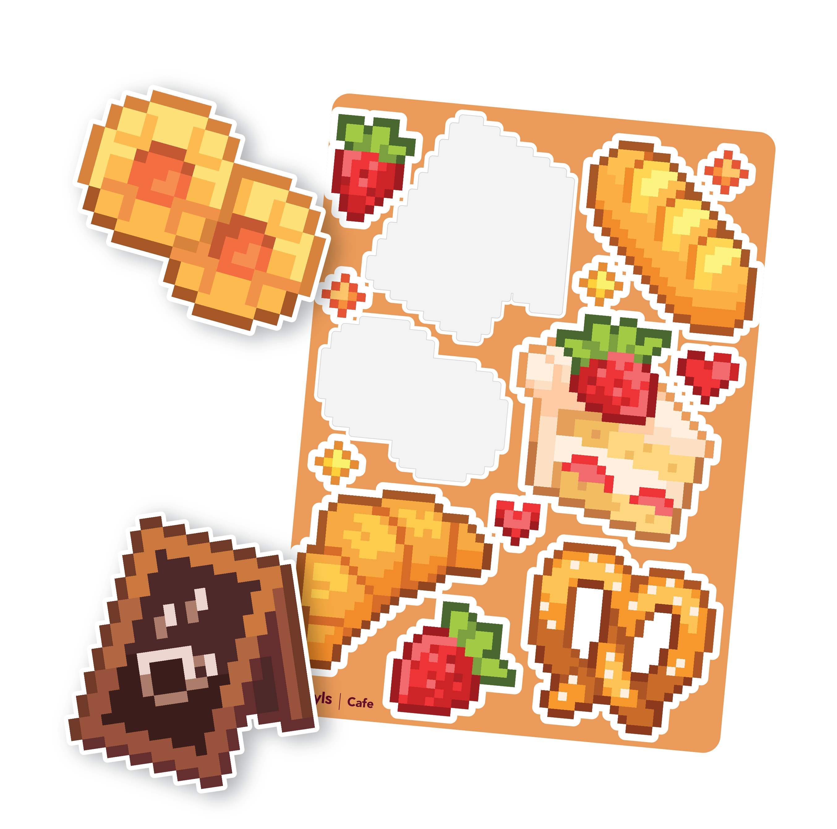 Cafe Sticker Sheet