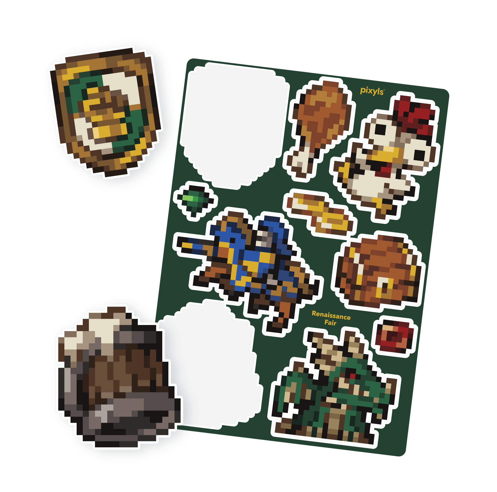 Renaissance Fair Sticker Sheet