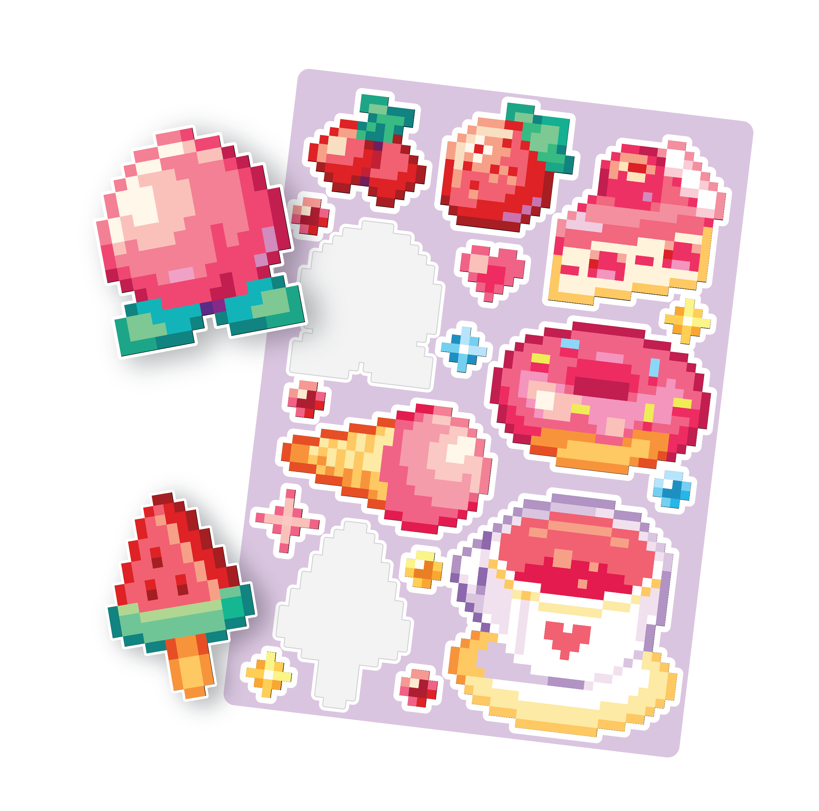 Sweet Treats Sticker Sheet