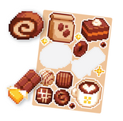 Coffee & Chocolate Sticker Sheet