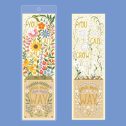 Floral Bookmarks Set