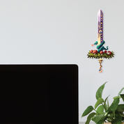 Witch Sword Acrylic Wall Art