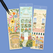 Floral Bookmarks Set