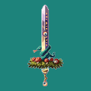 Witch Sword Acrylic Wall Art