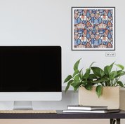 Festive Scandinavian Woodland Canvas