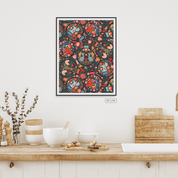 Festive Colorful Baubles Canvas