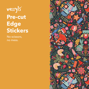 Festive Colorful Baubles Canvas