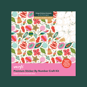 Vintage Christmas Ornaments Canvas