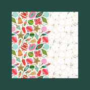 Vintage Christmas Ornaments Canvas