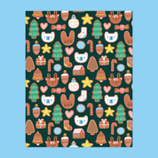 Gingerbread Cookies Canvas