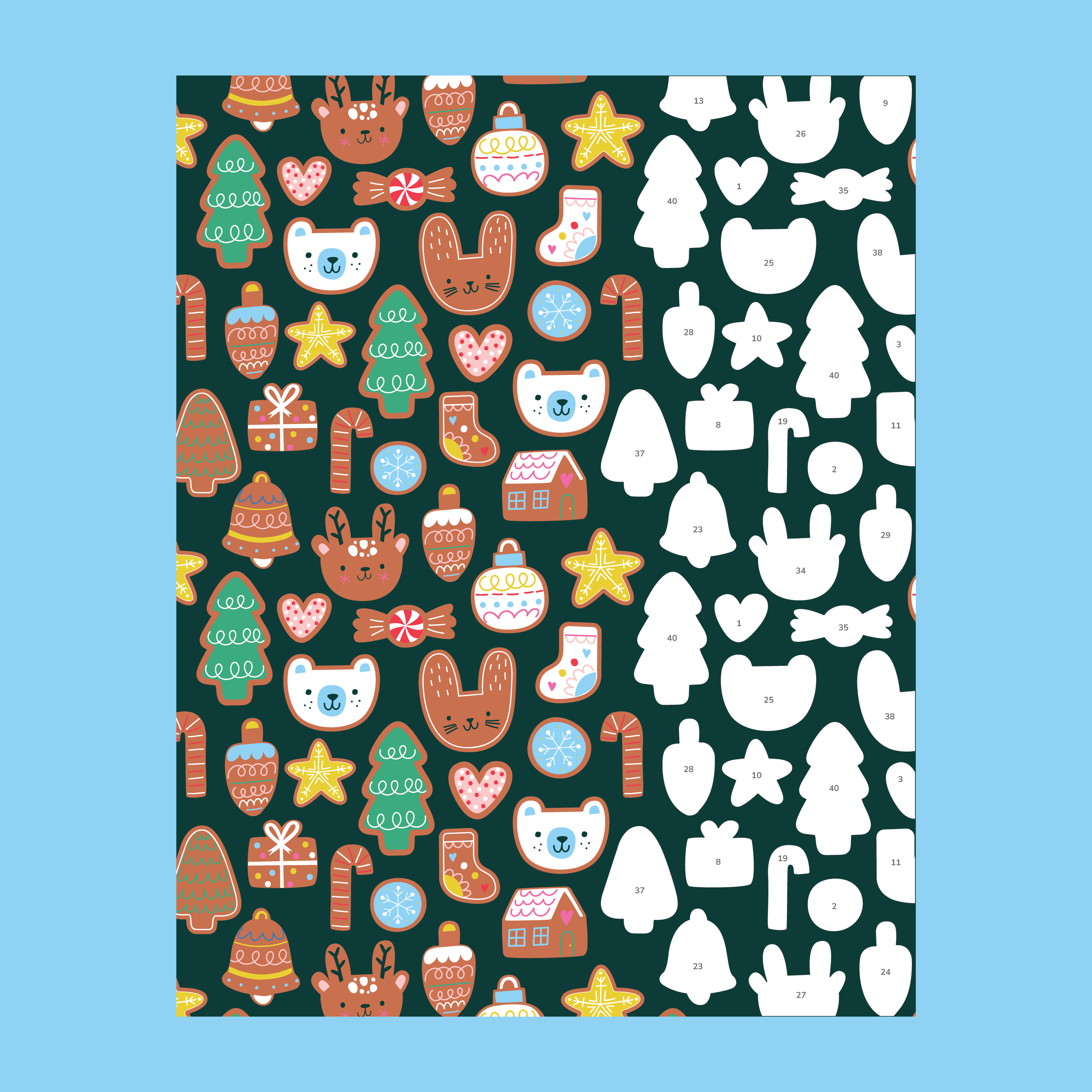 Gingerbread Cookies Canvas