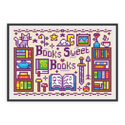 Book Sweet Books Canvas
