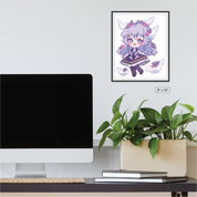 Purple Angel Canvas