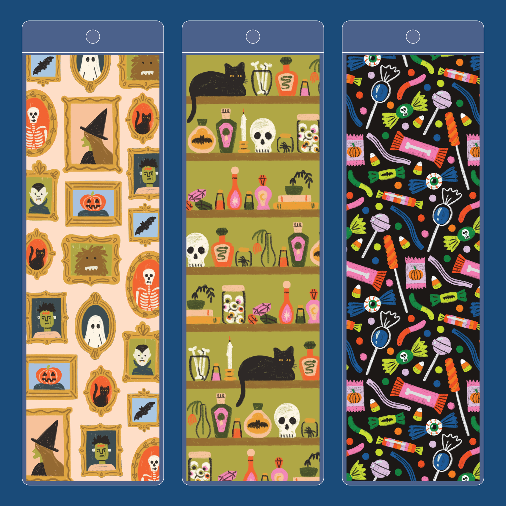 Spooky Boo-kmark Set