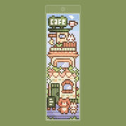 Cute Cafe Bookmark