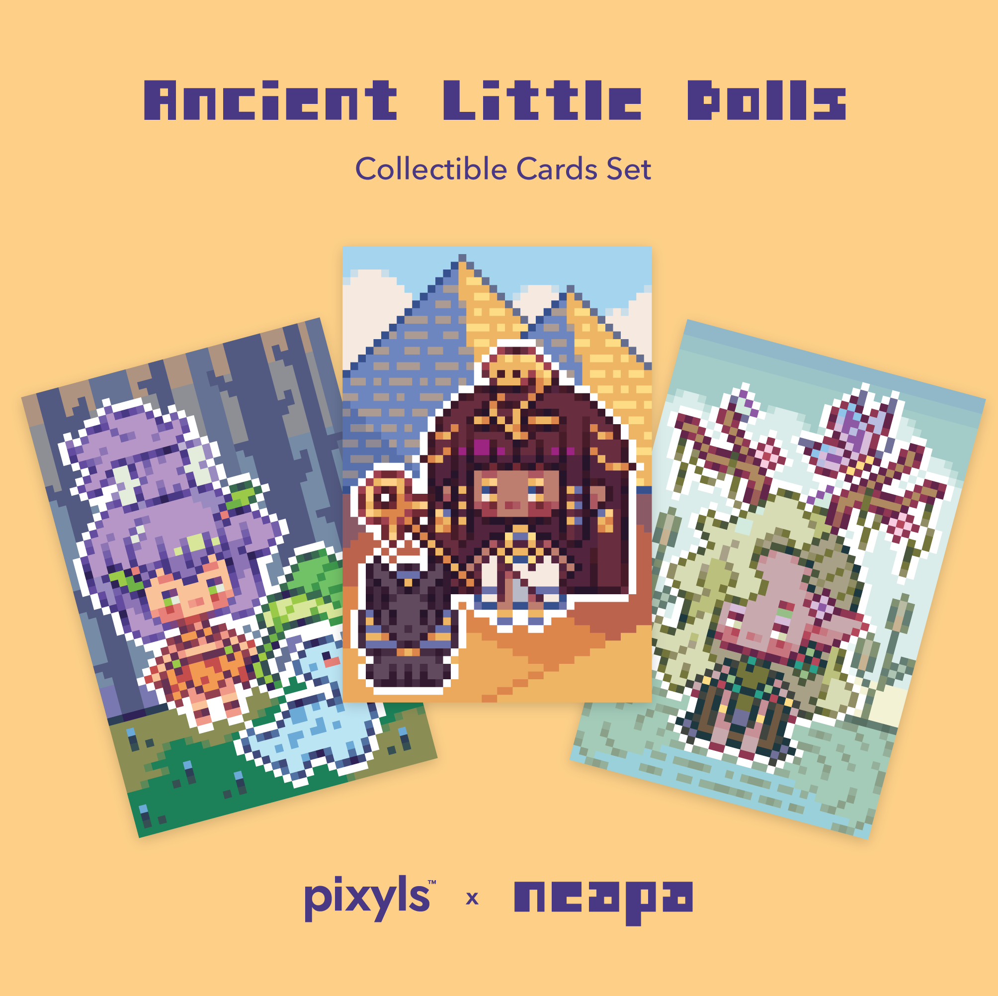 Ancient Little Dolls Collectible Cards
