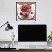 Purple Tea Canvas