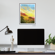Sunrise Meadow Canvas