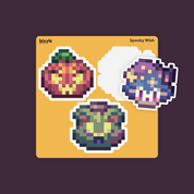 Spooky Wish Bixyls Sticker Sheet