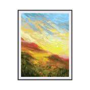 Sunrise Meadow Canvas