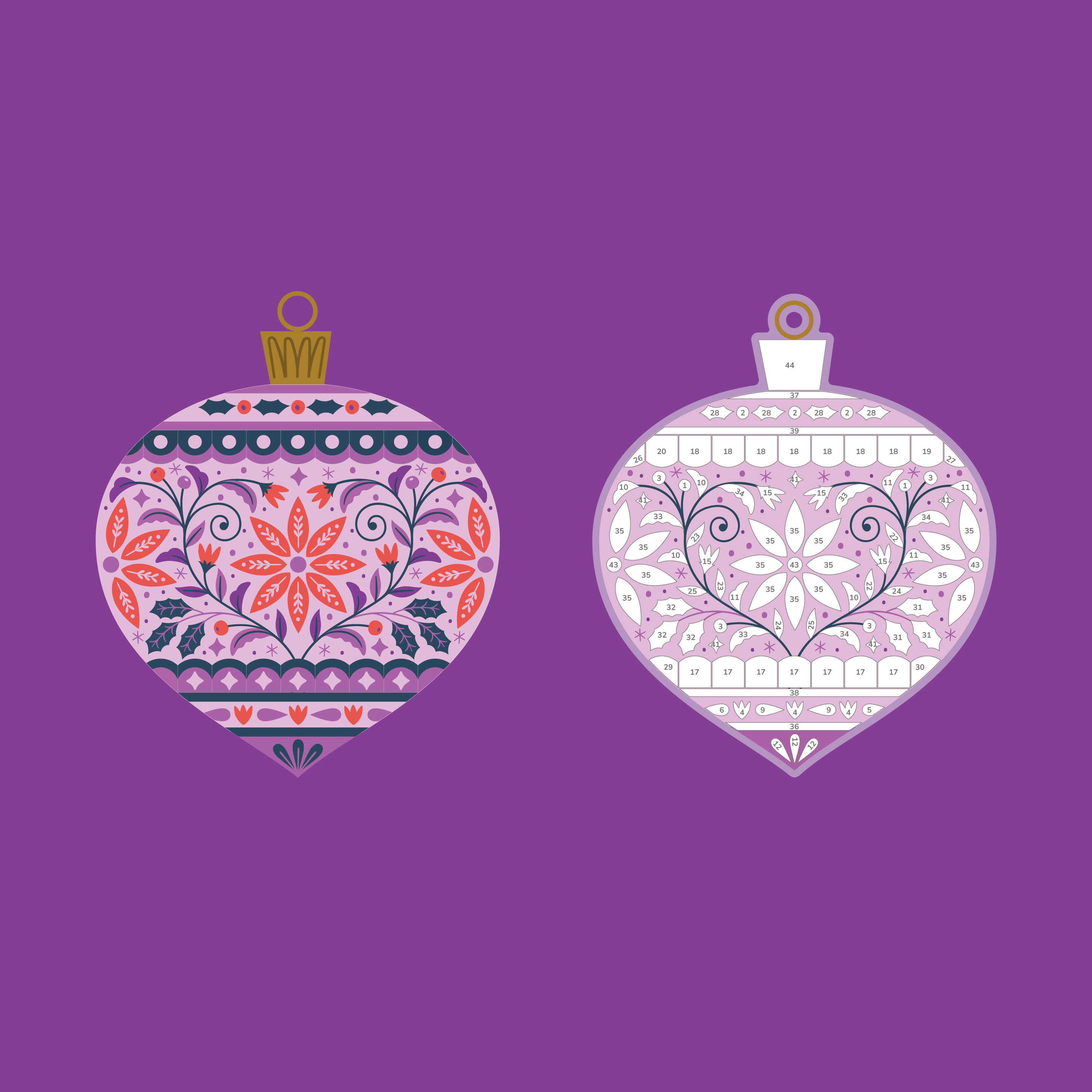 Merry Little Christmas Ornaments