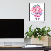 Cotton Candy Girl Canvas