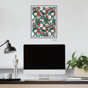 North Pole Friends Canvas