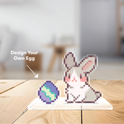 Easter Bunny & DIY Easter Egg Desk Friend