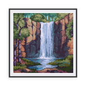 Hidden Waterfall Canvas