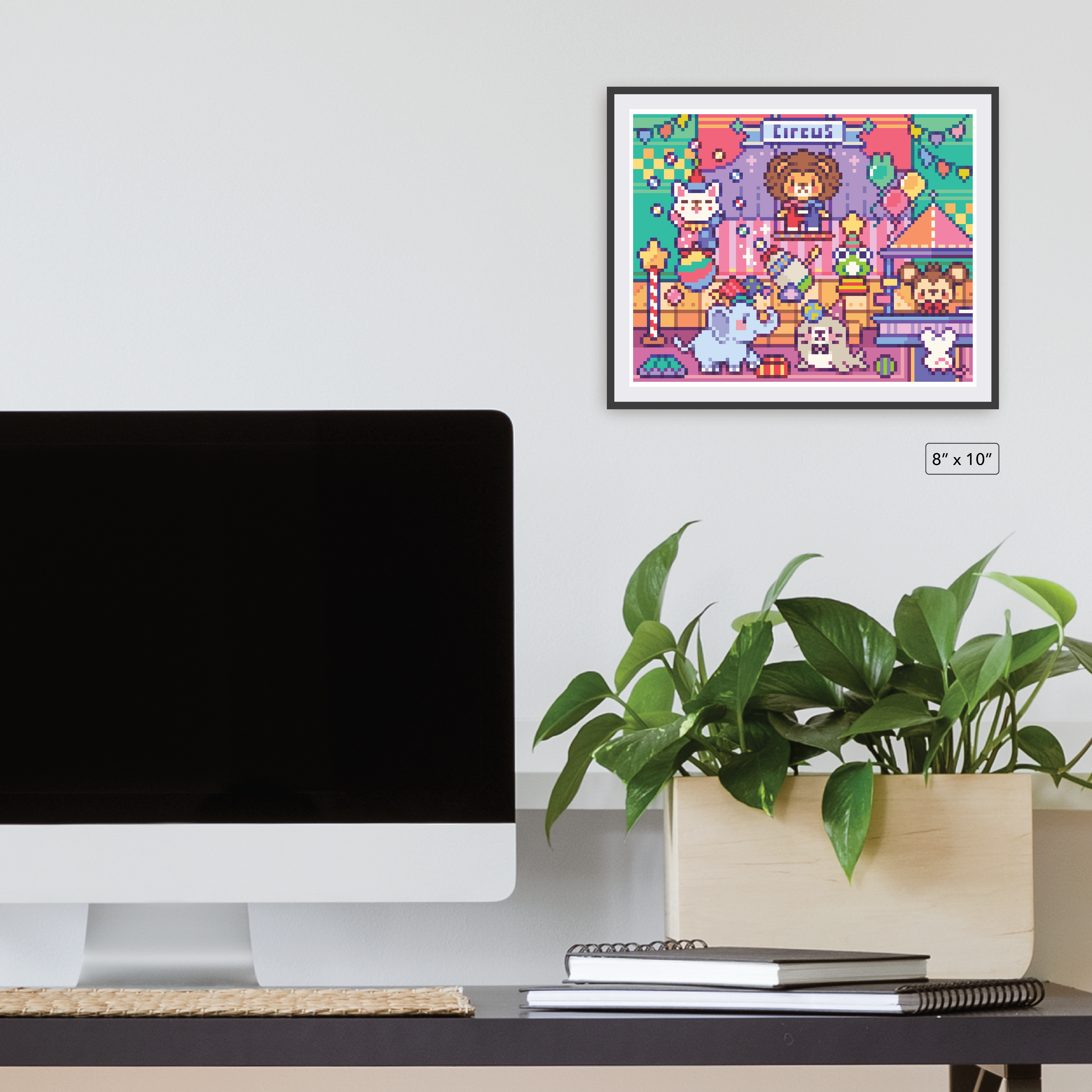 Circus Animals Canvas
