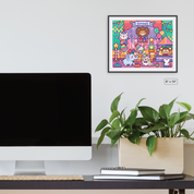 Circus Animals Canvas