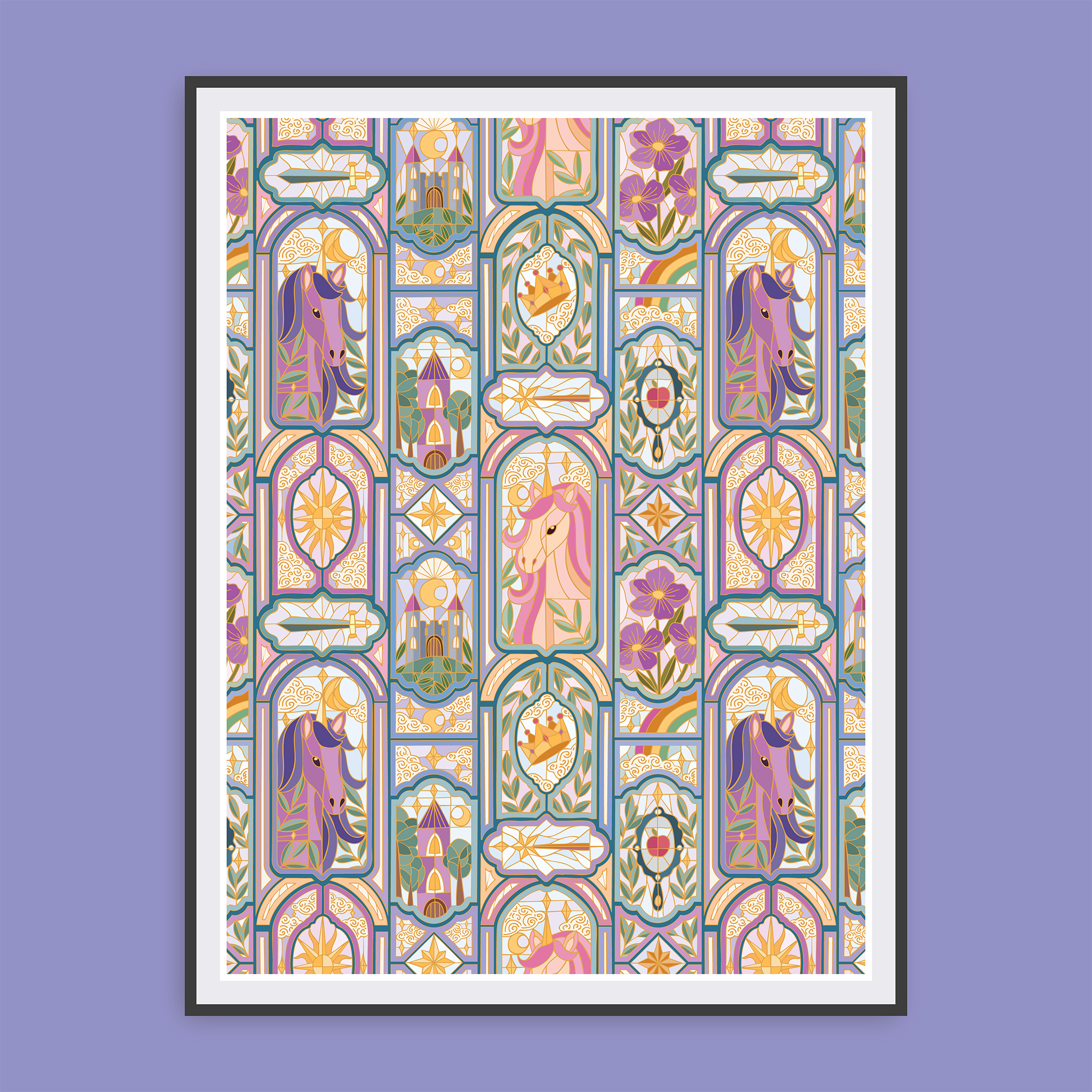 Fairytale Window Canvas
