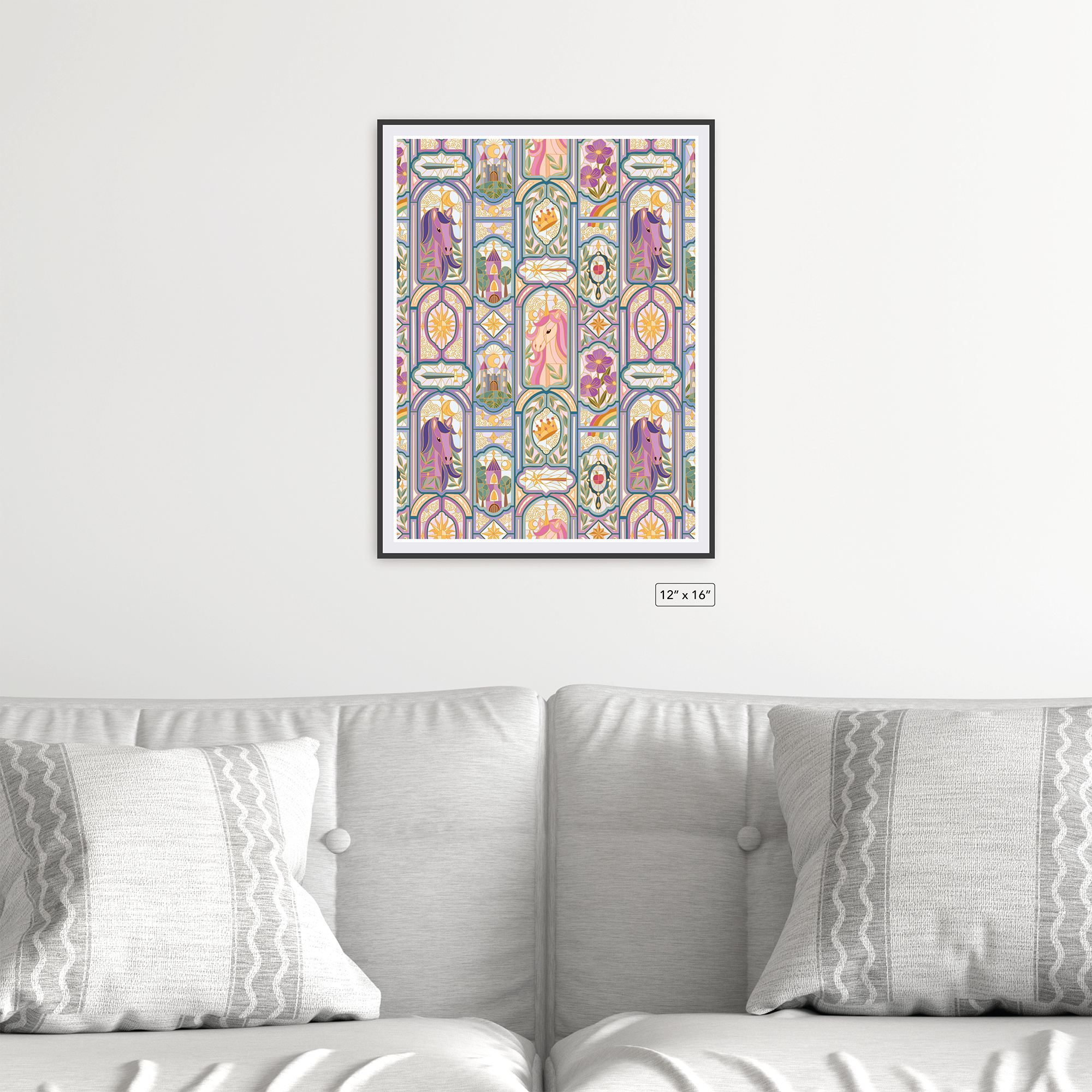 Fairytale Window Canvas