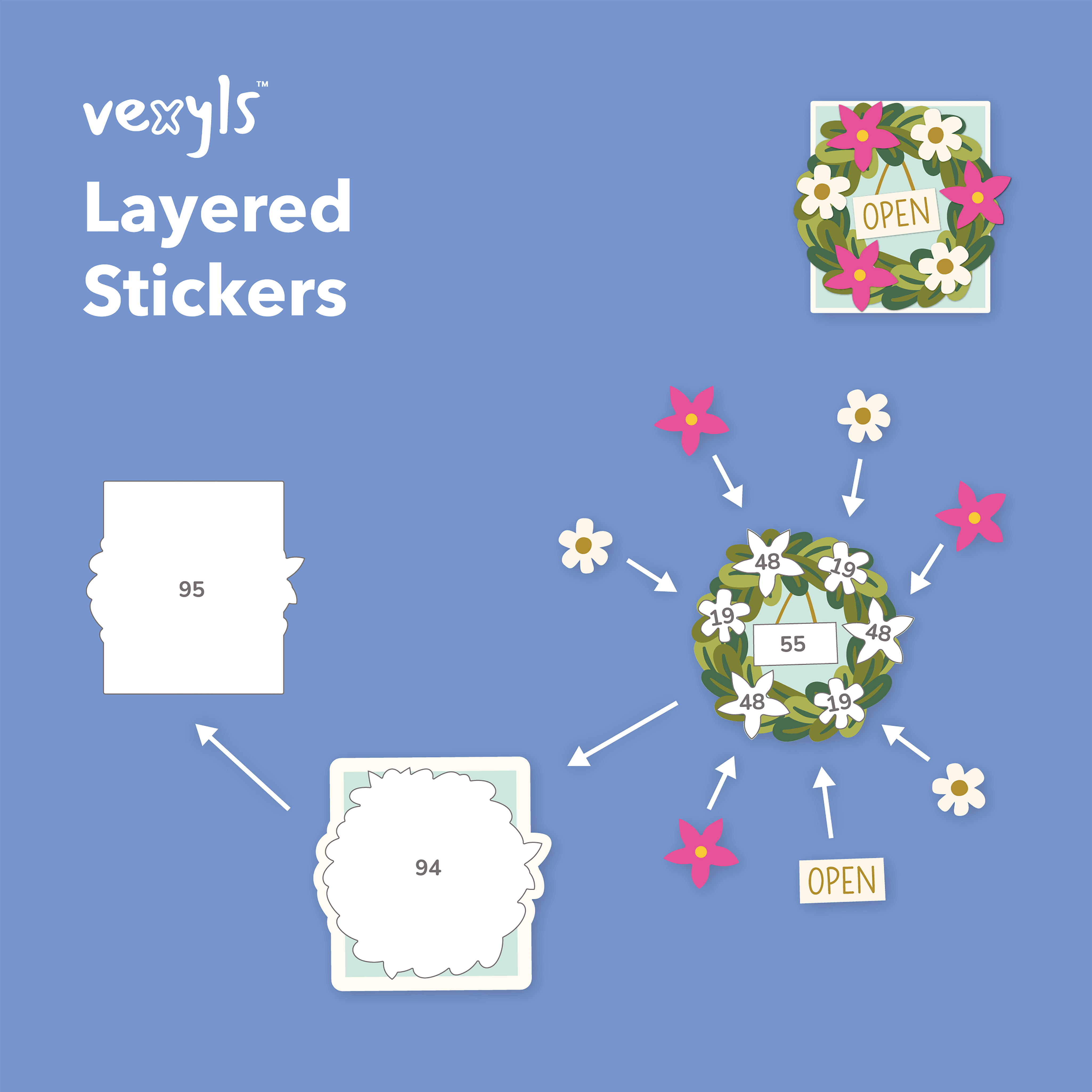Floral Bookmarks Set