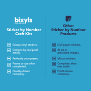 Christmas Bixyls Sticker Sheet