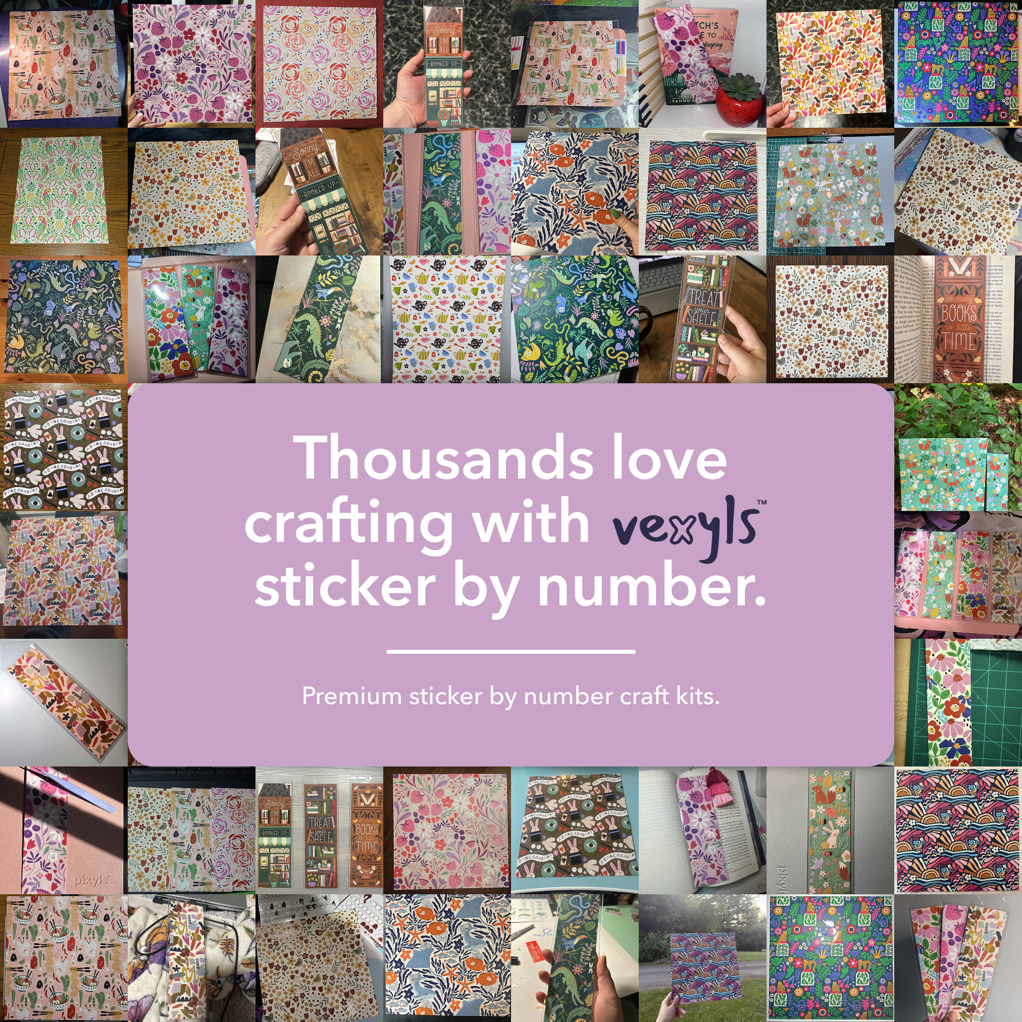 Floral Bookmarks Set