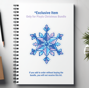 Glass Snowflake Sticker
