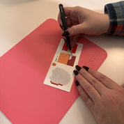 Pink & Purple Stitched Double-Sided Pixyls Pad